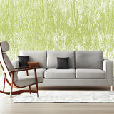 Birches Leaf/White by Schumacher Modern Nature Scenic Forest Wallpaper – Schumacher 2707242
