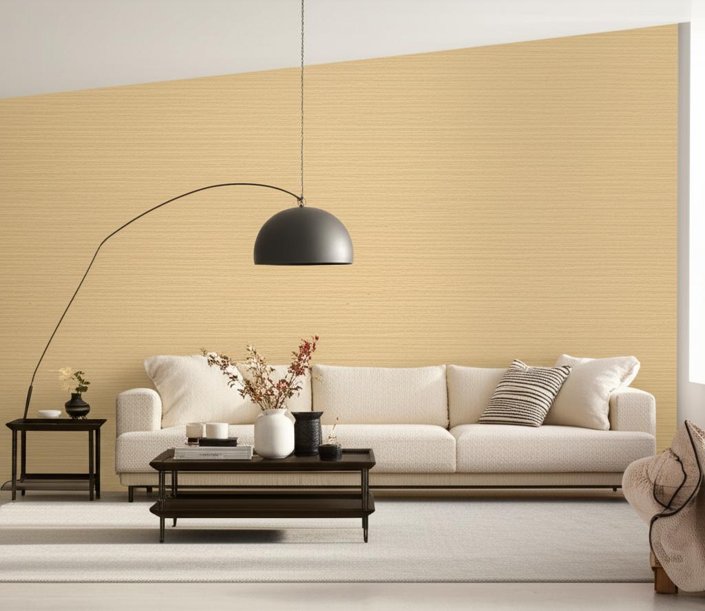Sumba Sisal Flax by Schumacher Natural Grasscloth Wallpaper – Schumacher 5000741