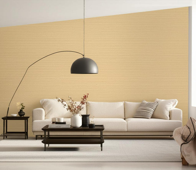 Sumba Sisal Flax by Schumacher Natural Grasscloth Wallpaper – Schumacher 5000741