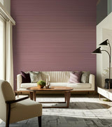 ONNA SISAL Purple Natural Grass Wallcovering – Schumacher 5002193