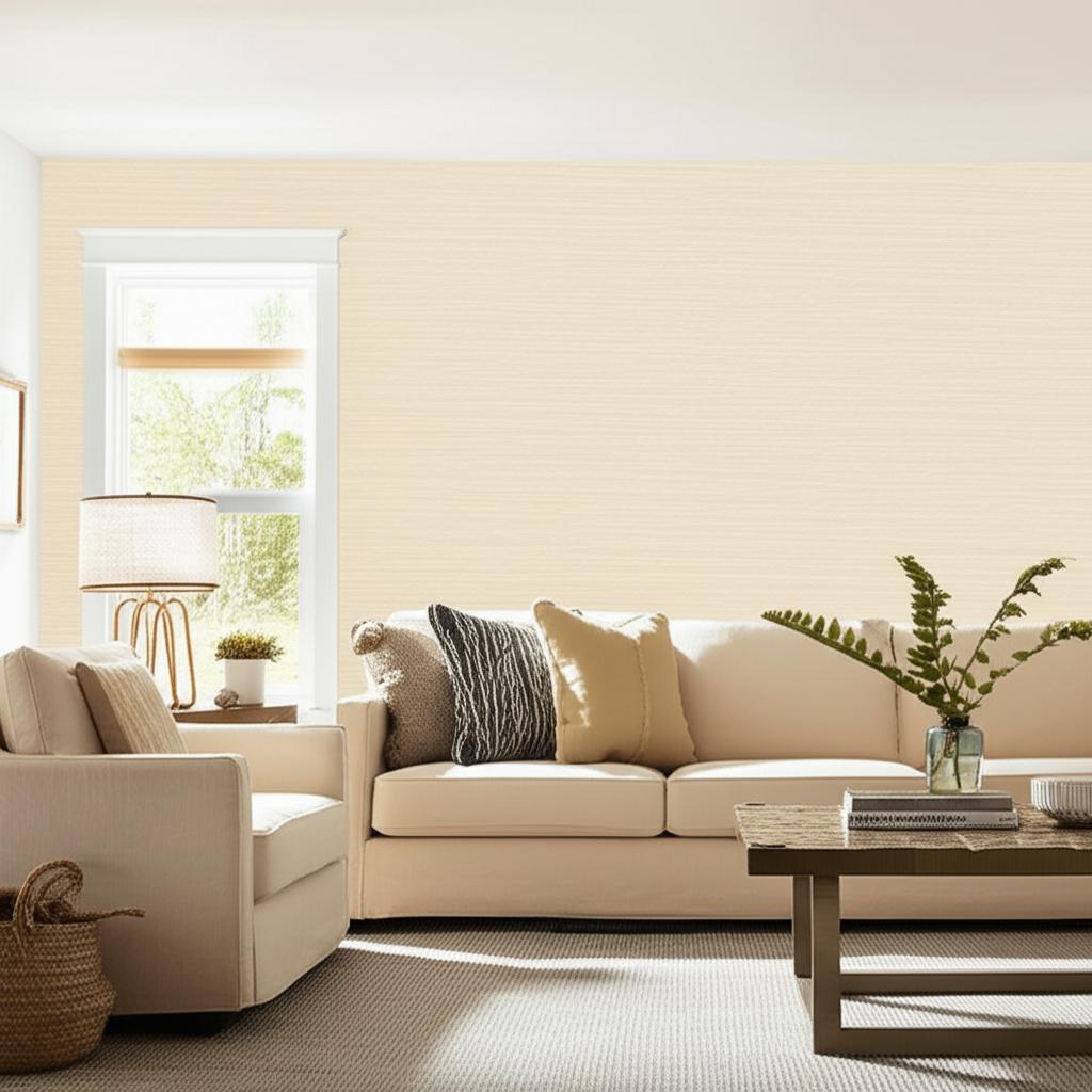 Ayame Sisal Natural Grasscloth Wallpaper by Schumacher – 5002907