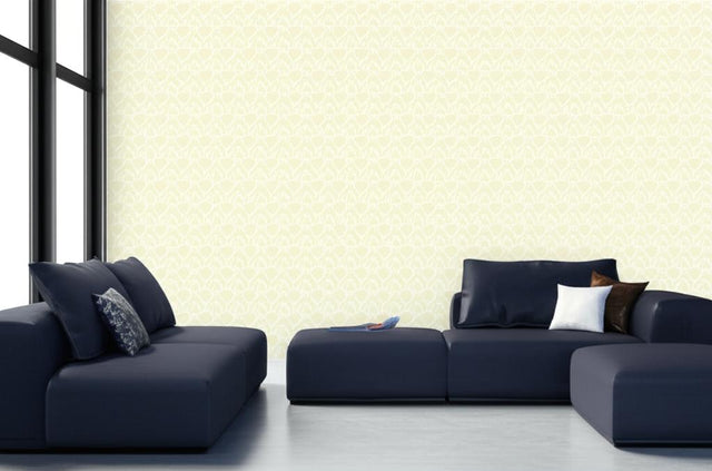 Zimba Natural by Schumacher Modern Abstract Geometric Wallpaper – Schumacher 5003303