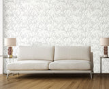Twiggy Silver by Schumacher Delicate Branches Wallpaper – Schumacher 5003340
