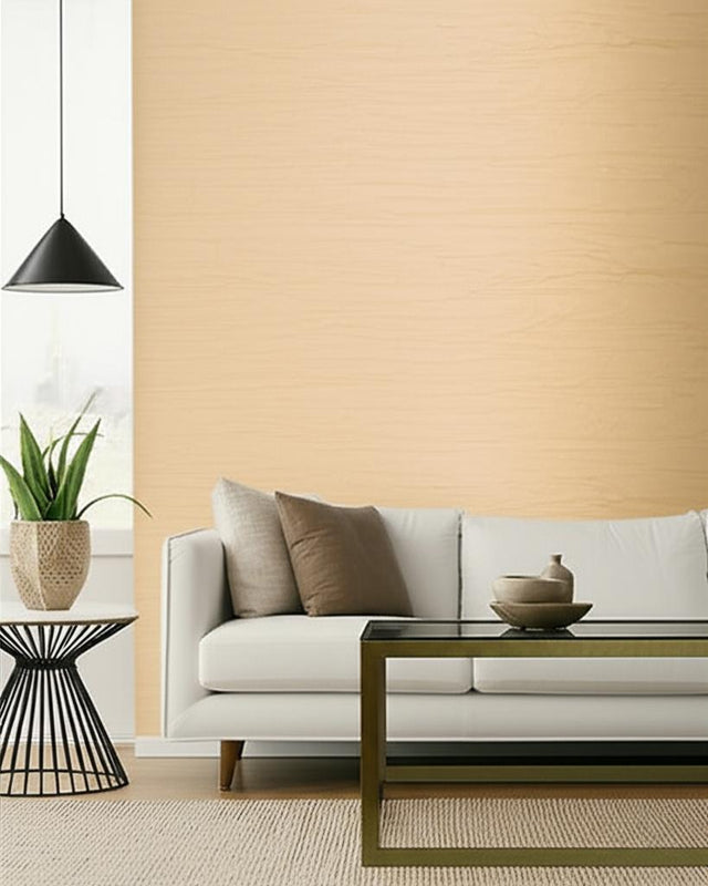 VELA Sand Handcrafted Non-Woven Wallcovering by Schumacher – 5003401