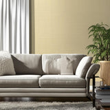 Linyi Embroidered Fret Sisal Cream Wallcovering by Schumacher – 5003550