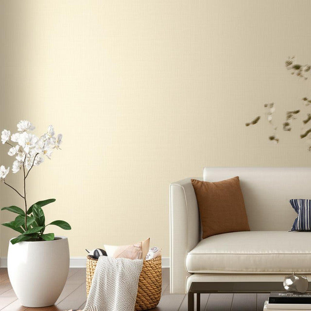 Linyi Ground Cream by Schumacher Atelier Collection Wallcovering – Schumacher 5003590