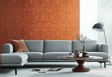 Varenna Damask Terracotta by Schumacher Palazzo Collection Wallpaper – Schumacher 5003603