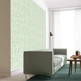 Masaccio Damask Aqua by Schumacher Elegant Damask Wallpaper – Schumacher 5003683