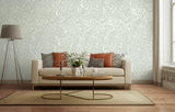 UCCELLO Aqua by Schumacher Botanical Wallpaper – PALAZZO Collection 5003713