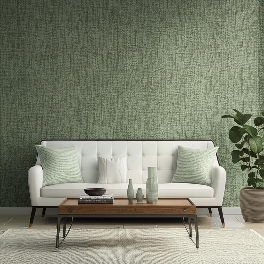 Masaccio Ground Aqua by Schumacher Crackled Texture Wallcovering – Schumacher 5003763