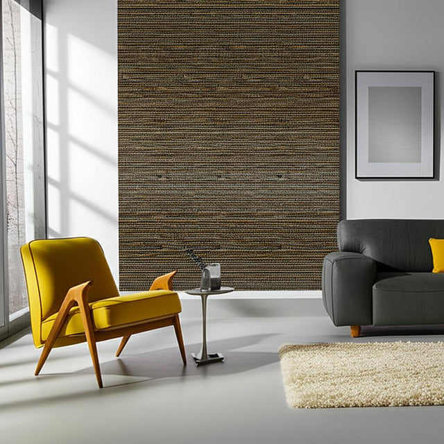 Montauk Topaz by Schumacher Feather Stripe Luxury Wallcovering Panel – Schumacher 5003850