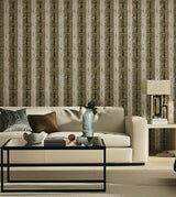 Niagara Patina by Schumacher Luxe Feather Wallcovering – Schumacher 5003920