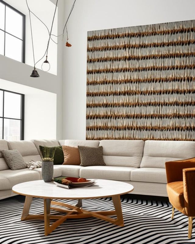 Everglades Dove by Schumacher Feather Wallcovering Panel – Schumacher 5003930