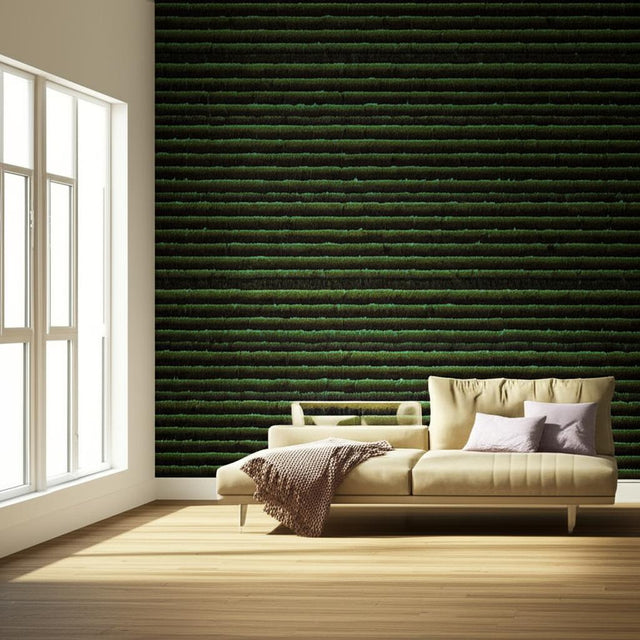Bradbury Malachite by Schumacher Feather Wallcovering Panel – NEST Collection 5004010