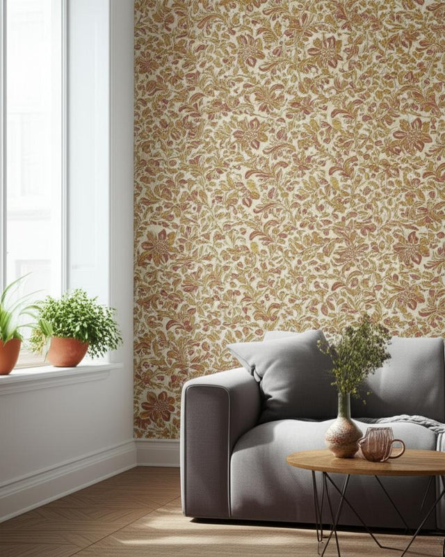 Corsini Paisley Patina by Schumacher Perennial Favorites Collection Wallpaper – Schumacher 5004071