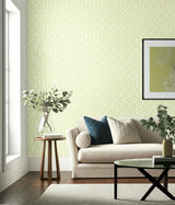 Harbury Trellis Willow by Schumacher Delicate Floral Lattice Wallpaper – Simply Charming Collection 5004143