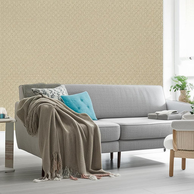 Harbury Trellis Sepia by Schumacher Delicate Floral Lattice Wallpaper – Simply Charming Collection 5004146