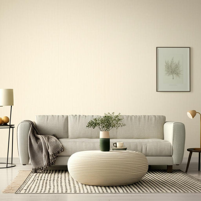 Somerset Strie Champagne by Schumacher Subtle Striated Neutral Wallpaper – Schumacher 5004220