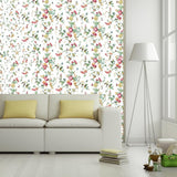Chickadee Floral Pastels by Schumacher Greenhouse Collection Wallpaper – Schumacher 5004360