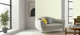 Wallis Stripe Celery by Schumacher Simply Charming Collection Wallpaper – Schumacher 5004433