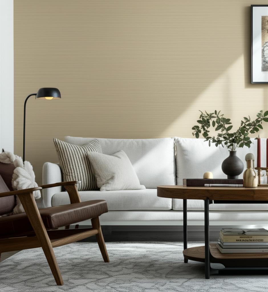 HARUKI SISAL Driftwood by Schumacher Textured Sisal Wallcovering – Schumacher 5004702