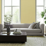 Haruki Sisal Celery by Schumacher Textured Wallpaper – Schumacher 5004708