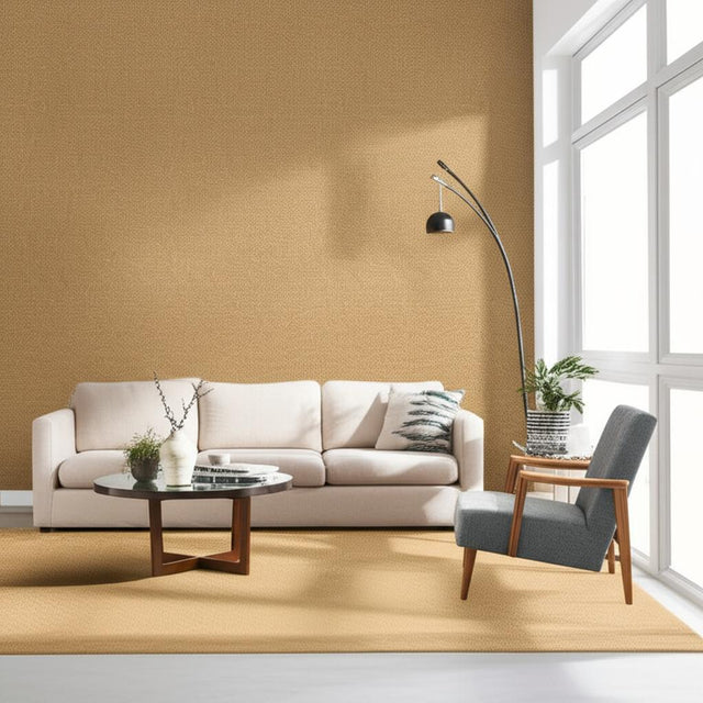 Mandalay Texture Teak by Schumacher Textured Elements Collection Wide-Width Wallcovering – Schumacher 5004821