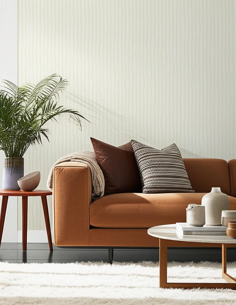 Fern Tree Bone by Kelly Wearstler Modern Nature Wallpaper – Schumacher 5005071