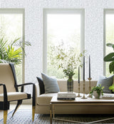 Sangar Scroll Delft by Schumacher Hand Screen Printed Wallpaper – Schumacher 5005221