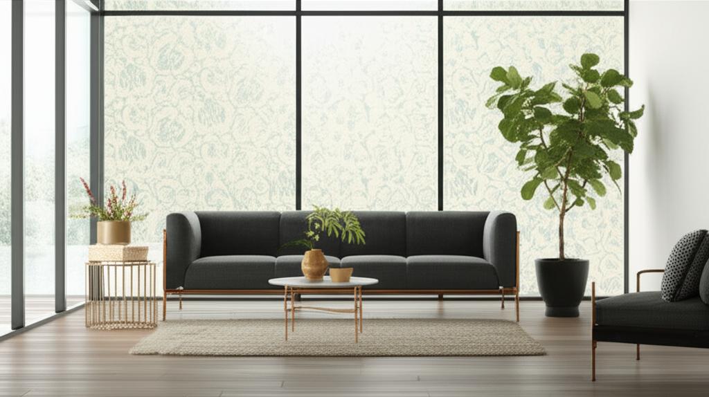 SARANA VINE Water Blue by Schumacher Jaipur Collection Hand Screen Printed Wallpaper – Schumacher 5005272