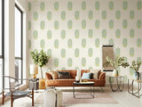 Askandra Flower Pear & Water Blue by Schumacher Simply Charming Collection Wallpaper – Schumacher 5005312