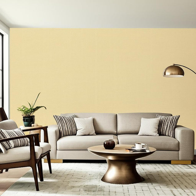Urban Stripe Champagne by Schumacher Handcrafted Non-Woven Wallcovering – Modern Glamour Collection 5005640