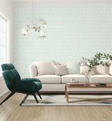 Imperial Trellis II Mineral by Kelly Wearstler Geometric Trellis Wallpaper – Schumacher 5005805