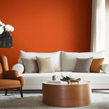 Shagreen Chinese Orange Embossed Faux Wallpaper – Schumacher 5005852