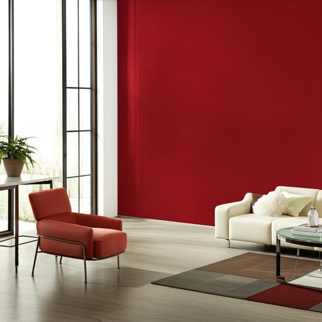 Shagreen Oxblood Faux Embossed Wallpaper – Schumacher 5005853