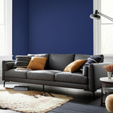 Shagreen Ultramarine by Schumacher Faux Embossed Pebbled Wallpaper – Schumacher 5005856