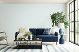 Kasari Ikat Sky by Schumacher Modern Ikat Zigzag Wallpaper – Schumacher 5005992