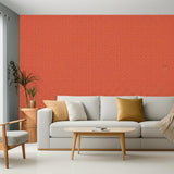 Medina Persimmon Geometric Wallpaper – Schumacher 5006014