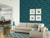 Cirrus Clouds Sisal Plume by Celerie Kemble Hand Screen Wallpaper – Schumacher 5006063
