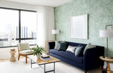 Hothouse Flowers Sisal Seaglass & Chalk by Celerie Kemble Botanical Wallpaper – Schumacher 5006092