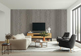 CODY SNAKESKIN Smoke by Schumacher Luxe Lodge Non-Woven Wallpaper – Schumacher 5006232