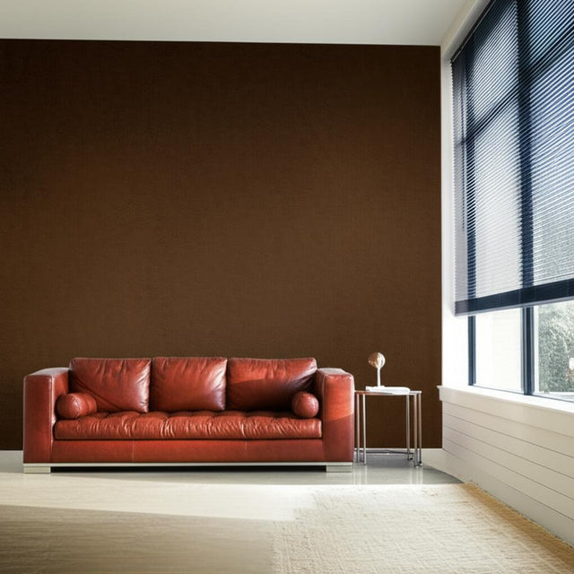 Amarillo Saddle Luxe Lodge Faux Leather Wallcovering – Schumacher 5006261
