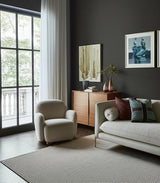 Chester Wool Sidewall Charcoal by Schumacher Italian Wool Wallcovering – Schumacher 5006295