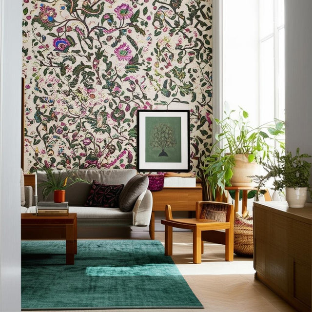 Sinhala Sidewall Jewel by Schumacher Martyn Lawrence Bullard Collection Wallpaper – 5006614