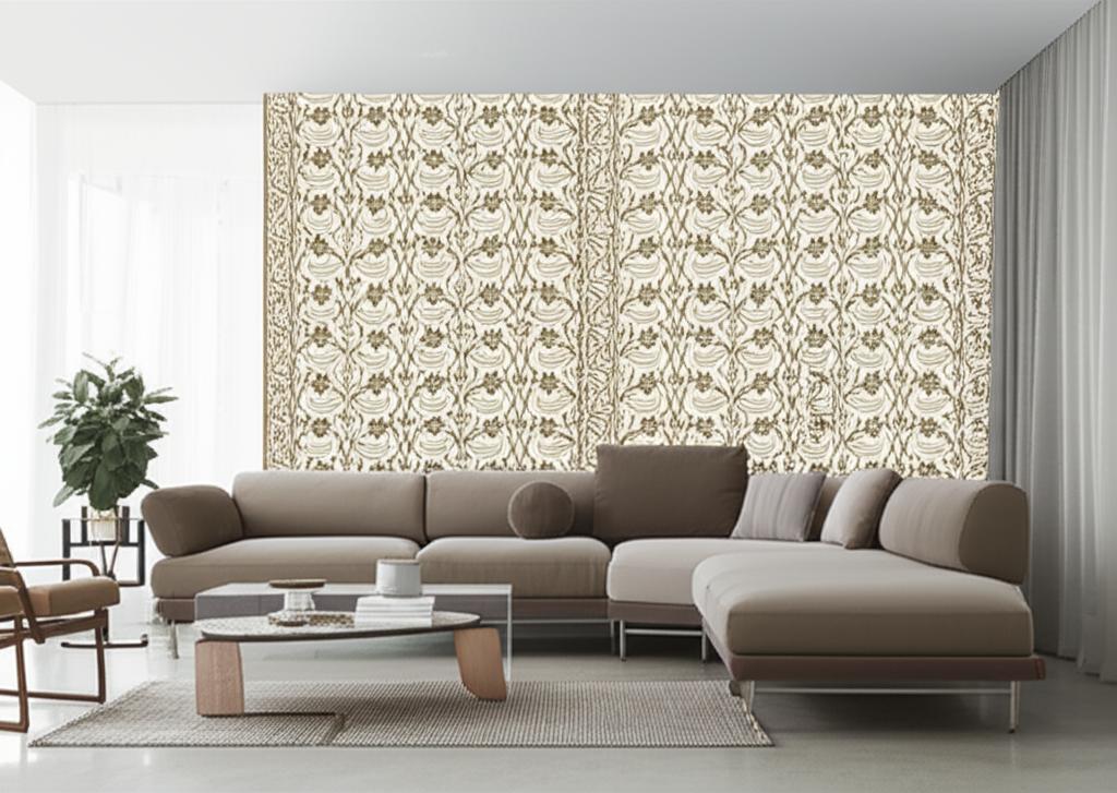 Topkapi Sepia by Schumacher Ottoman Chic Collection Wallpaper – Schumacher 5006661