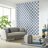 Samovar Peacock by Schumacher Martyn Lawrence Bullard Designer Wallpaper – Schumacher 5006680