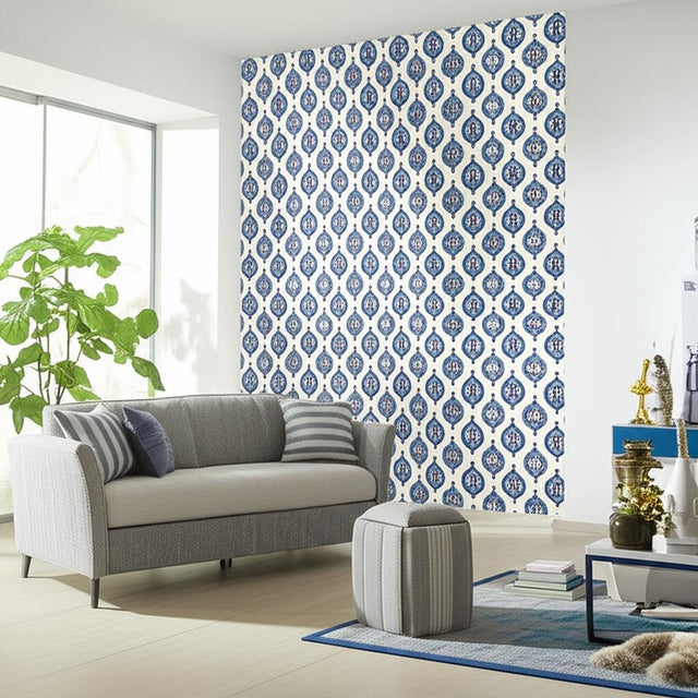 Samovar Peacock by Schumacher Martyn Lawrence Bullard Designer Wallpaper – Schumacher 5006680