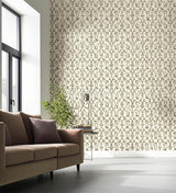 SULTAN'S TRELLIS Sepia by Schumacher Ottoman Chic Collection Wallpaper – Schumacher 5006701