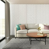 FEZ Dusk Chevron Stripe Wallpaper by Schumacher – 5006731