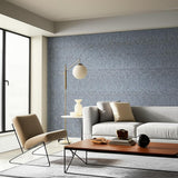Florence Lapis Faux Marble Wallpaper by Schumacher – Martyn Lawrence Bullard 5006901